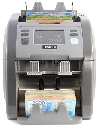 Hitachi IH-110 Çift Katlı Çift Cıslı Para Sayma Makinesi