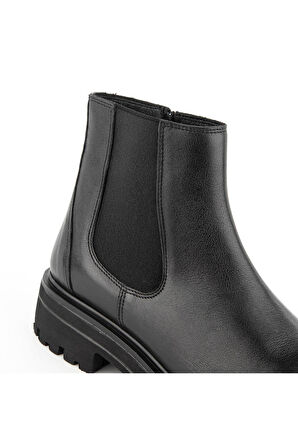 Muya Dalira 6 Nokta Anatomik Taban Topuk Dikeni Hakiki Deri Kadın Bot