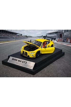 Bmw M4 1/26 Ölçek Diecast Metal Model Araba Oyunca Araba BMW Spor Model Diecast Araba Kutulu