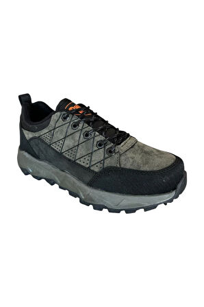 Erkek Günlük Kaymaz Soğuk Geçirmez Trekking Outdoor Ayakkabı HAKİ