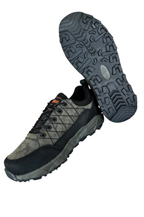 Erkek Günlük Kaymaz Soğuk Geçirmez Trekking Outdoor Ayakkabı HAKİ