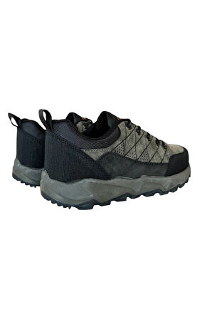 Erkek Günlük Kaymaz Soğuk Geçirmez Trekking Outdoor Ayakkabı HAKİ