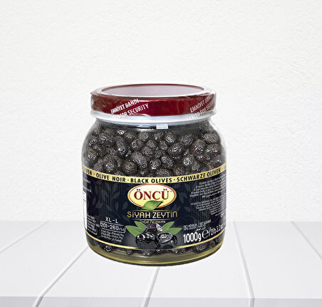 Öncü 1 kg Siyah Yağlı Zeytin XL-L(201-260) 1 adet