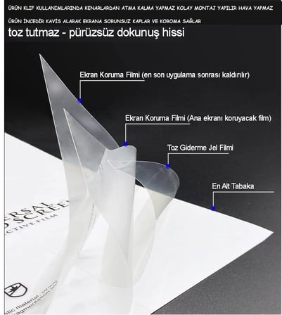 Samsung S26 ULTRA NANO Ekran Koruyucu Esnek ULTRA İnce SANDEX - HD ŞEFFAF