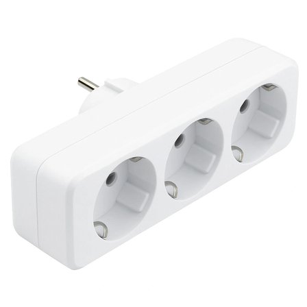 DPA-10011 ÜÇLÜ GOLYAT DÜZ FİŞ PRİZ 250V 16A 3500W