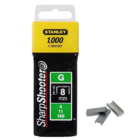 Stanley ST1TRA705T Zımba Teli, 8mmX1000
