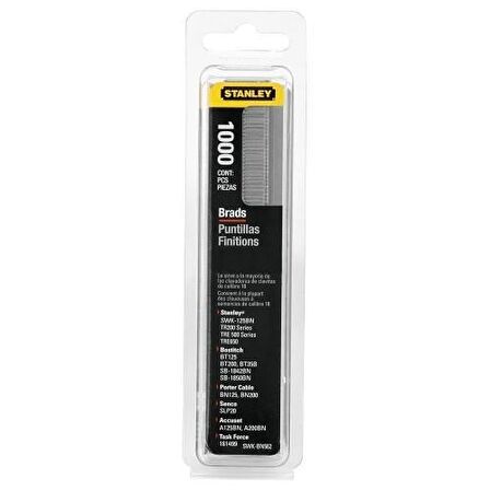 Stanley ST1SWKBN0625T Zımba Çivisi, 15mm 1000 Adet