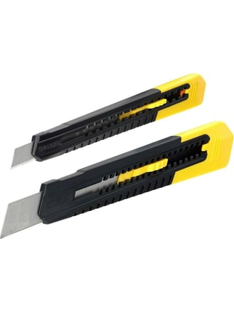 Stanley STHT10202-0 İkili Maket Bıçağı Seti 18mm+9mm