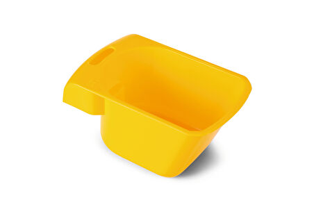 Beeztees Mama Saklama Kabı, Plastik, Tekerlekli, Özel Kapaklı, Beyaz, 35L