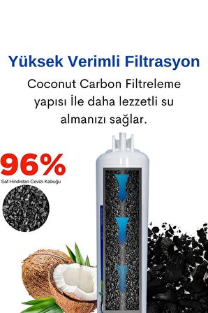 14 Aşamalı Ph Alkali Mineral Filtreli Nsf Onaylı Çelik Tanklı Su Arıtma Cihazı