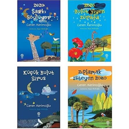 Zozo 4'lü Kitap Seti - Ceren Kerimoğlu