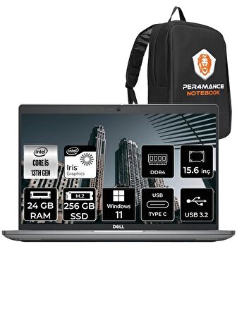 Dell Latitude 3540 i5 1335U 24GB RAM 256GB SSD 15.6'' FHD W11PRO N006L354015 & PER4 ÇANTA 