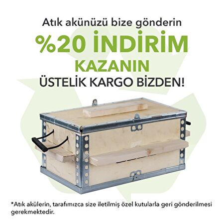 Mutlu 12 Volt 70 Amper Yüksek Düz Üretim Yılı: 2024