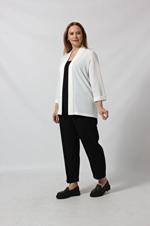 Büyük Beden Blazer Ceket