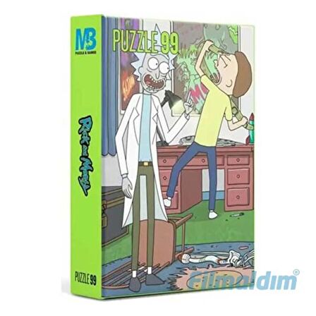 Mabbels Warner Bros Rick and Morty 99 Parça Puzzle