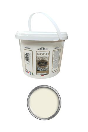 Artdeco Multi Surface Akrilik Boya 1 KG Dantel Beyaz Rulo ve Tavalı Su Bazlı Saten Vernik 140 ml
