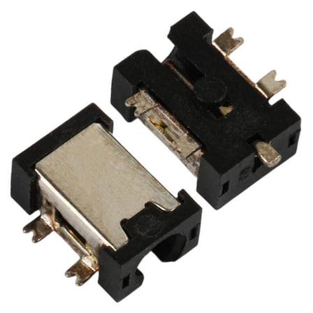 Elektromer EL-32572 Tablet PC DC Dişi Güç Şarj Soketi Konnektörü 5 Pin 2.5*0.7 Mm Şase No:21 (5 Adet)
