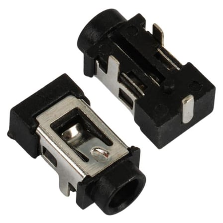 Elektromer EL-32576 Tablet PC DC Dişi Güç Şarj Soketi Konnektörü 3 Pin 2.5*0.7 Mm Şase No:17 (5 Adet)