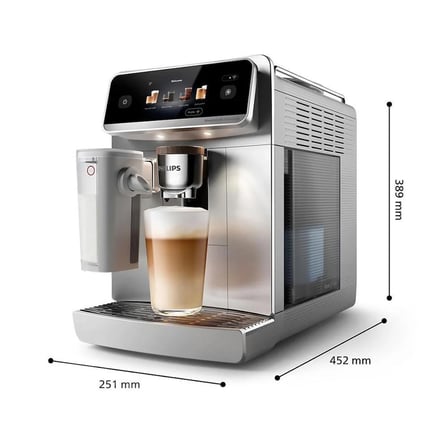 afé Aromis 8000 Serisi Tam Otomatik Kahve Makinesi, BrewExtract Teknolojili, LatteGo Pro Süt Sistemli, 50'den Fazla Sıcak ve Soğuk İçecek Hazırlama Özellikli