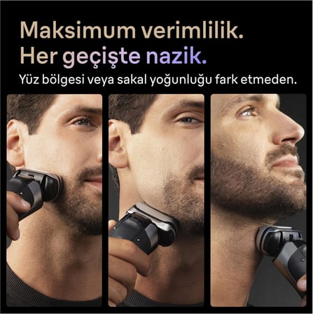  Braun Series 9 Pro+ Elektrikli Tıraş Makinesi, Islak ve Kuru, Şarj Standı, 9615S