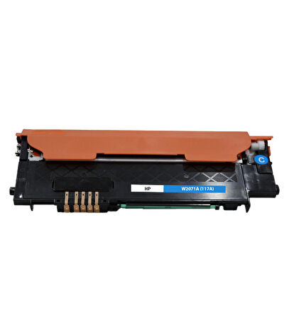 HP W2071A(117A) 150-MFP178-MFP179  MAVİ  MUADİL TONER (0.7K) (ÇİPSİZ)