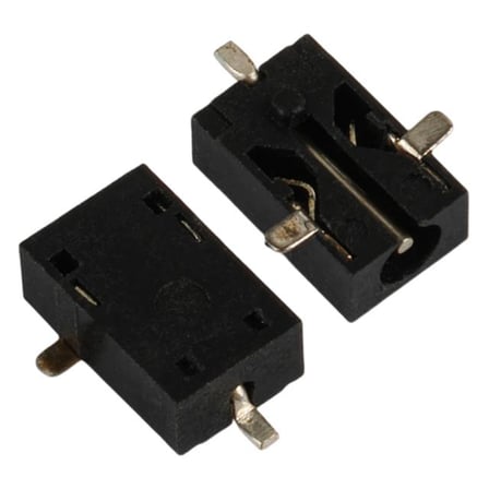 Elektromer EL-32591 Tablet PC DC Dişi Güç Şarj Soketi Konnektörü 3 Pin 2.5*0.7 Mm Şase No:9 (5 Adet)