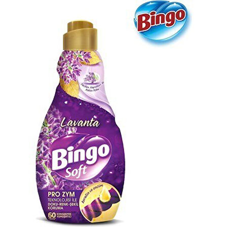 Bingo Soft Konsantre Çamaşır Yumuşatıcısı 1440 ml 4 lü Karma Paket