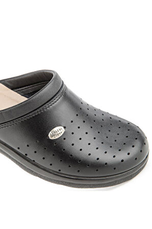 Muya Ferm Çok Amaçlı Anatomik Taban Hakiki Deri Erkek Sabo Terlik