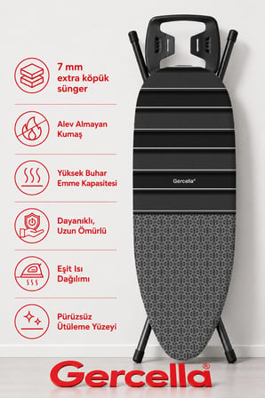 (HEDİYELİ)SİESTA ÜTÜ MASASI KILIFI BEZİ ÖRTÜSÜ
