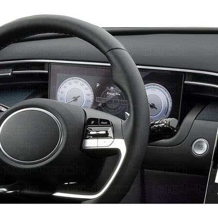 Hyundai Tucson Uyumlu 10.25 Inç Dijital Gösterge 9h Nano Ekran Koruyucu 2021-2023