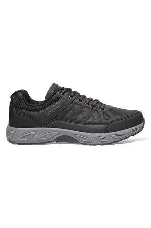 Erkek Kışlık Rahat Comfort Spor Ayakkkabı SİYAH - FÜME