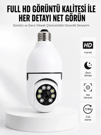 İki Yönlü Ses Destekli Full Hd Akıllı Kamera Yeni Nesil