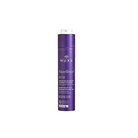 Nuxe Nuxellence Detox Night Anti-Aging Bakım Kremi 50ml