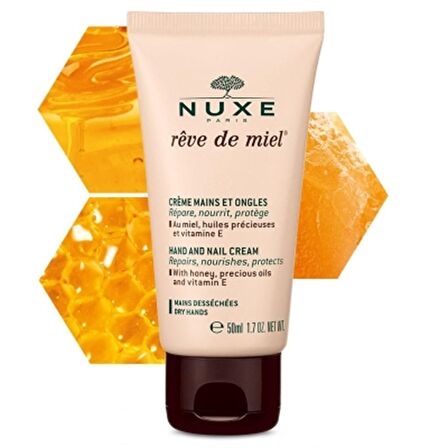 Nuxe Reve De Miel Crème Mains Et Ongles 50 Ml - El Kremi