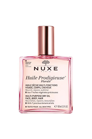 Nuxe Huile Prodigieuse Florale Tüm Cilt Tipleri İçin Su Bazlı Yağsız Nemlendirici Yüz Bakım Yağı 100 ml