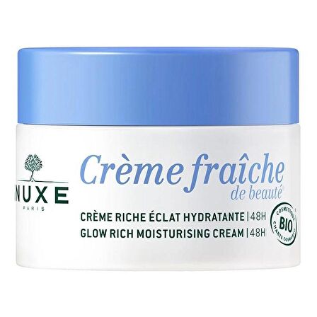 Nuxe Creme Fraiche de Beaute 48 Saat Nemlendirici Organik Yoğun Bakım Kremi 50 ml