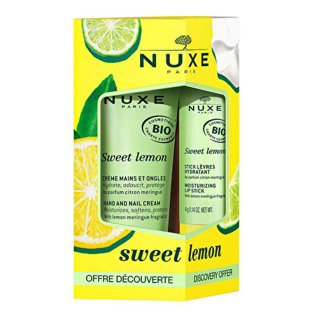 Nuxe Sweet Lemon El ve Dudak Bakım SETİ