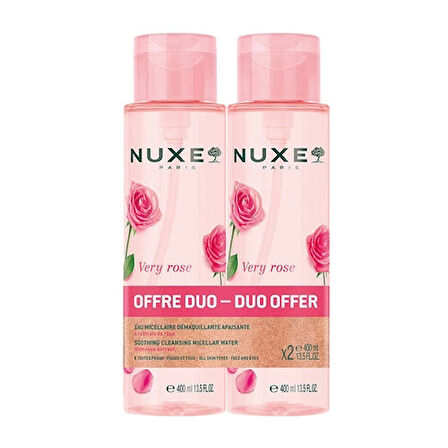 Nuxe Very Rose Ferahlatıcı Misel Su 2x400 ml