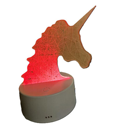 unicorn çocuk gece lambası