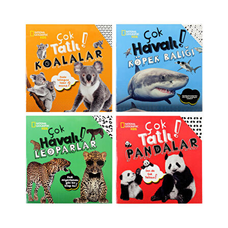 National Geographic Kids Çok Tatlı ve Havalı Hayvanlar Kitap Set