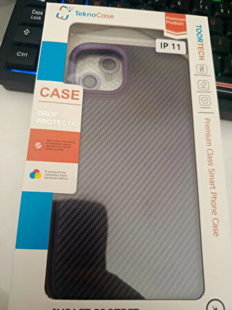 APPLE 11 KARBON KILIF +KAMERA LENSİ 