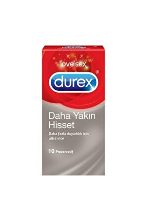 Fetherlite Ultima Daha Yakın Hisset Prezervatif 10'lu