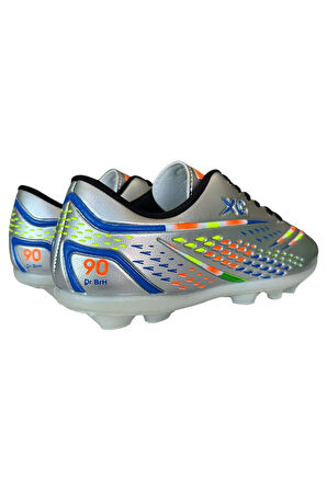 Erkek Krampon Dişli Futbol Ayakkabısı GÜMÜŞ