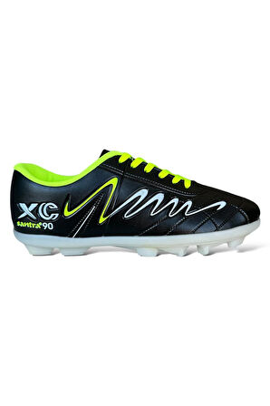 Erkek Krampon Dişli Futbol Ayakkabısı SARI - SİYAH