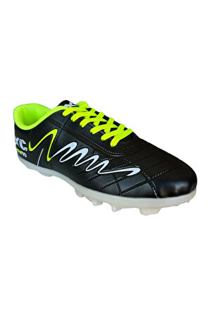 Erkek Krampon Dişli Futbol Ayakkabısı SARI - SİYAH