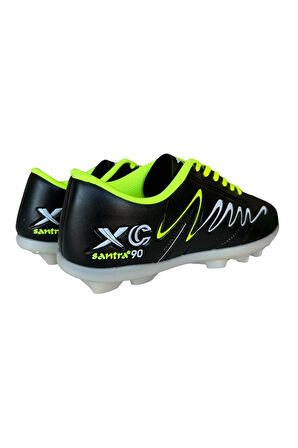 Erkek Krampon Dişli Futbol Ayakkabısı SARI - SİYAH
