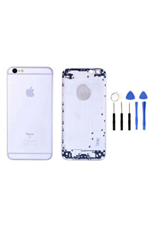 Iphone 6s Uyumlu Boş Kasa Silver Gümüş