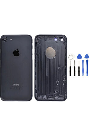 Iphone 7g Uyumlu  Boş Kasa Mat Siyah (tamir Seti Hediyeli)