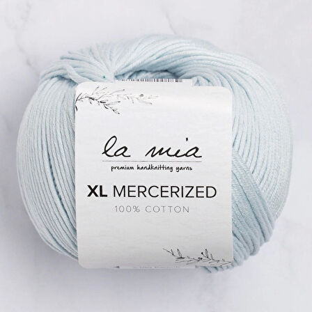 La Mia XL Mercerized Bebe Mavi El Örgü İpi - 79 - 33765