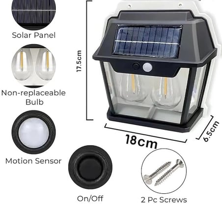 Solar Outdoor Lamba